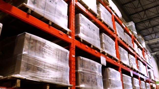 Battery-Electric-B-Roll-Image-10 battery electric warehouse storage of boxes