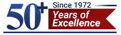 More than 50 Years of Excellence Logo